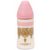 Пляшка для годування Suavinex Couture 270 мл, кругла 3-позиційна соска рожева 304163