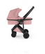 Классическая коляска Greentom Upp Carrycot (Black/Rose)