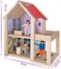 фото Кукольный домик Eichhorn с 2-мя куклами 100002501