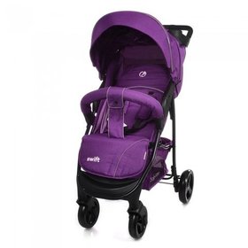 Прогулянкова коляска Babycare Swift BC-11201 Purple в льне
