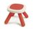 Дитячий стільчик без спинки Smoby червоний 880203