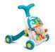 Ходунки на колесах ігровий розвиваючий столик 2в1 Caretero Spark Turquoise