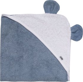 Рушник з капюшоном і вушками Bubaba by FreeON Blue 100х100 см