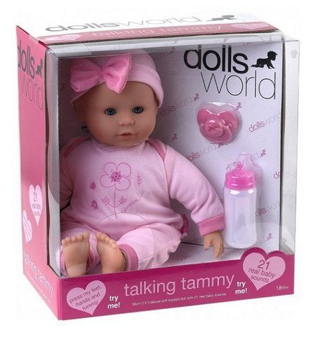 Кукла DollsWorld Разговорчивый животик (38 см)