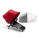 Прогулочный блок для второго ребенка Bugaboo Donkey3 Alu/Grey Melange-Red