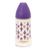 Пляшка для годування Suavinex Couture 270 мл, кругла 3-позиційна соска фіолетова 304161