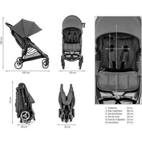 Прогулочная коляска Baby Jogger City Mini Zip