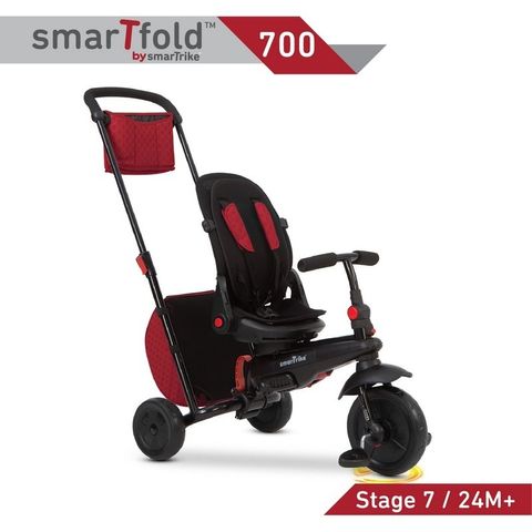 Велосипед трехколесный 8в1 Smart Trike SmarTfold 700 Red