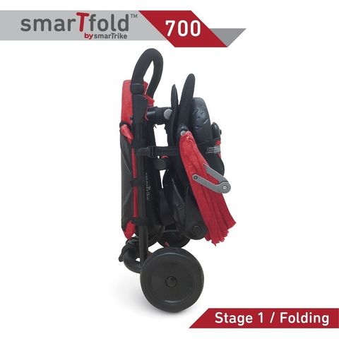 Велосипед триколісний 8в1 Smart Trike SmarTfold 700 Red