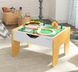 фото Дерев'яний ігровий стіл з дошкою для конструкторів KidKraft 10039