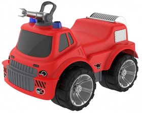 Машинка-каталка Пожарная Big красная с водным эффектом 55815