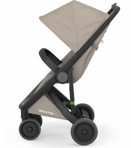 Прогулянкова коляска Greentom Upp Classic (Black/Rose)