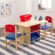 фото Детский стол с ящиками и двумя стульчиками Star Table&Chair Set KidKraft (26912)