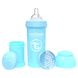 фото Набір з трьох антиколікових пляшечок Twistshake Value Pack (Blue) 78844