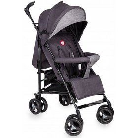 Прогулянкова коляска Lionelo Irma black/dark grey