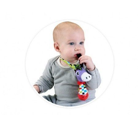 Погремушка музыкальная Yookidoo Ослик