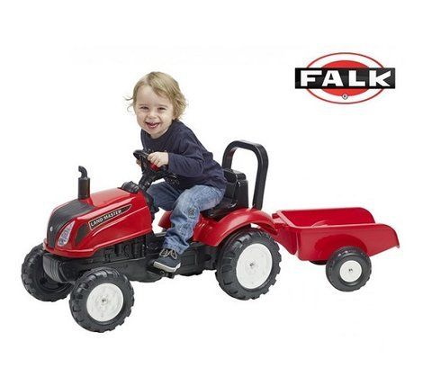 Трактор педальный с прицепом Falk (3081AD)