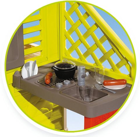 Детский домик с кухней Smoby Nature (810702)