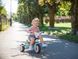 фото Трехколесный велосипед с козырьком, багажником и сумкой Smoby Pico Baby Balade голубой 741400