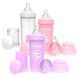 Набір з трьох антиколікових пляшечок Twistshake Value Pack (Pink) 78845