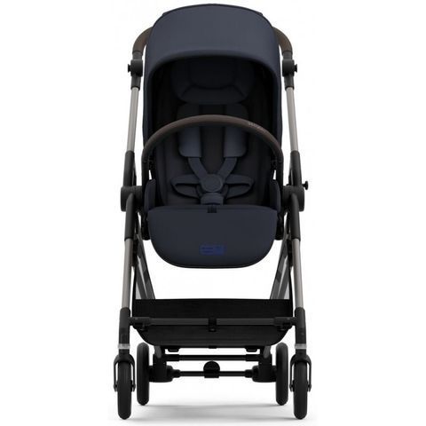 Прогулочная коляска Cybex Melio Dark Blue (с бампером)