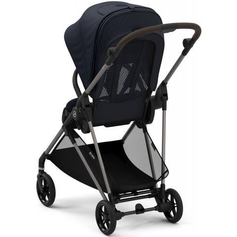 Прогулочная коляска Cybex Melio Dark Blue (с бампером)