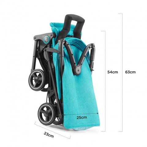 Прогулянкова коляска Kinderkraft Mini Dot Turquoise