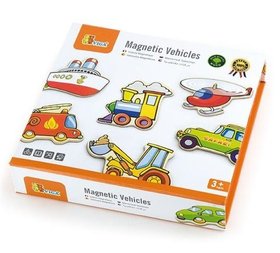 Набор магнитных фигурок Viga Toys Транспорт (58924VG)