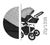 Универсальная коляска 2в1 Baby-Merc Zipy Q ZQ/135B