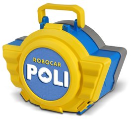Robocar Poli Кейс-трансформер Поли с гаражом 83072