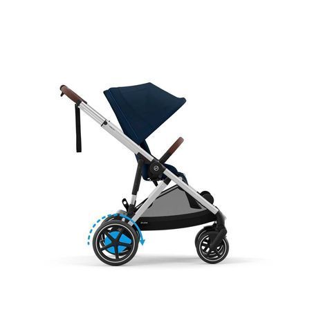 Прогулочная коляска Cybex eGazelle S SLV Ocean Blue