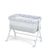 Приставная колыбель-кроватка Cam Sempreconte серый в разноцветный горошек 920/T157/922/T002