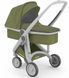 Классическая коляска Greentom Upp Carrycot (Grey/Olive)