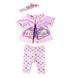 фото Набор одежды для куклы Baby Born Бабочка Zapf Creation 823545