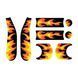 Стикеры Doona Stickers Liki Flames