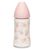 Пляшка для годування Suavinex Hygge Затишні історії 270 мл, кругла 3-позиційна соска рожевий зайчик 306682