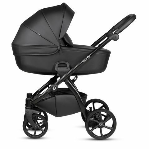 Універсальна коляска 2 в 1 TUTIS Uno5+ Leather collection (Jet Black)