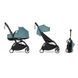 Коляска 2в1 BABYZEN YOYO2 (шасси Black/ люлька Bassinet 0+ Aqua/ комплект текстиля 6+ Aqua)