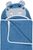 Рушник з капюшоном і вушками Bubaba by FreeON HIPPO Blue 110х75 см