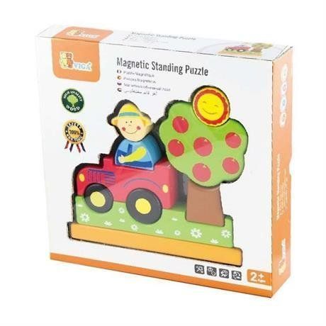 Магнитный пазл Viga Toys Ферма 59701