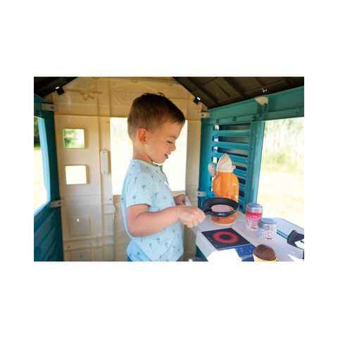 Игровой домик Smoby "Кофейня сладостей" с кухней, кассой, посудой и аксессуарами (810718)