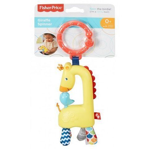 Погремушка-прорезыватель Веселые животные в ассортименте Fisher-Price (DYF90)