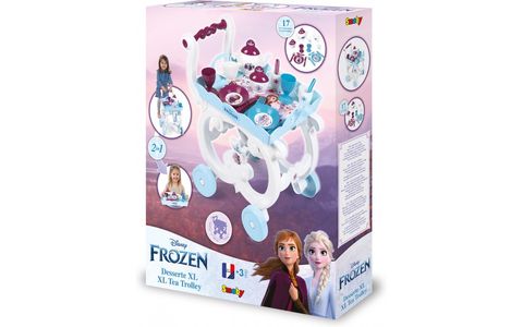 Игровой набор Тележка со съемным подносом и сервизом Smoby Frozen 2 310517