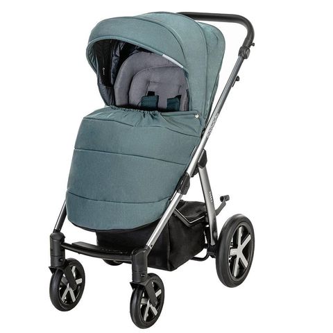 Универсальная коляска 2в1 Baby Design Husky NR 2021 105 Turquoise