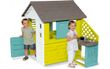 Игровой домик Smoby "Радужный" с летней кухней и 17 аксессуаров (810722)