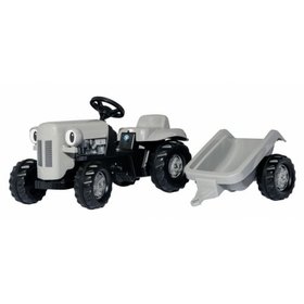 Трактор педальний з причепом Rolly Toys rollyKid-X Little Grey Fergie 014941