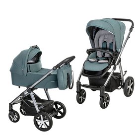 Універсальна коляска 2в1 Baby Design Husky NR 2021 105 Turquoise