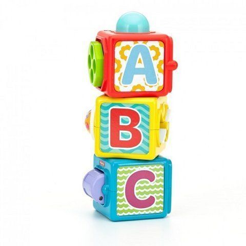 Двигающиеся кубики Яркие Fisher-Price (DHW15)