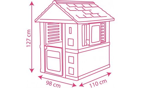 Игровой домик Smoby Королле с раздвижными ставнями (810720)