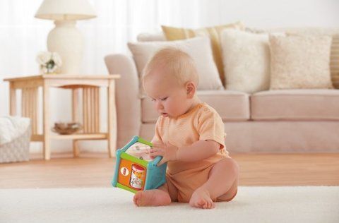 Игровой кубик с зверушками Fisher-Price (BFH80)